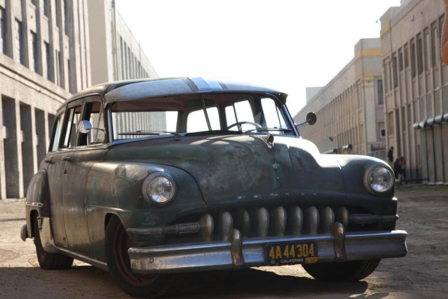 Jay Leno drives Jonathan Ward's Icon Derelict